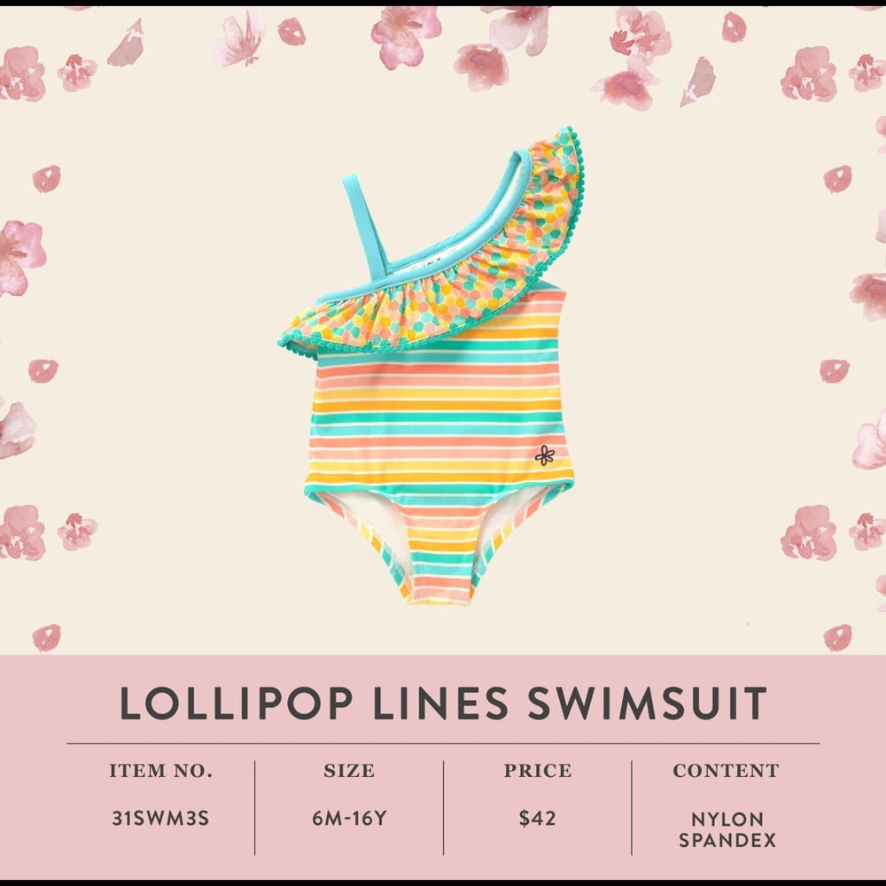 Matilda Jane lollipop lines swimsuit